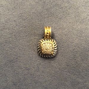 David Yurman Albion Pave Pendant Enhancer